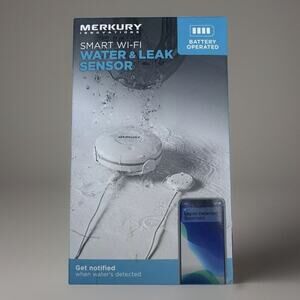 Merkury Innovations Smart Wi-Fi Water & Leak Sensor